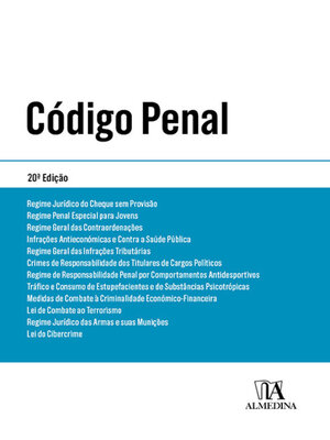 cover image of Código Penal--Ed. Bolso--20ª Edição